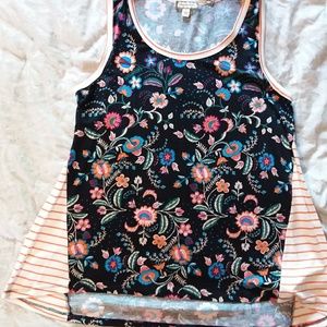 NWT Small, sleeveless, round neck, a-line, top